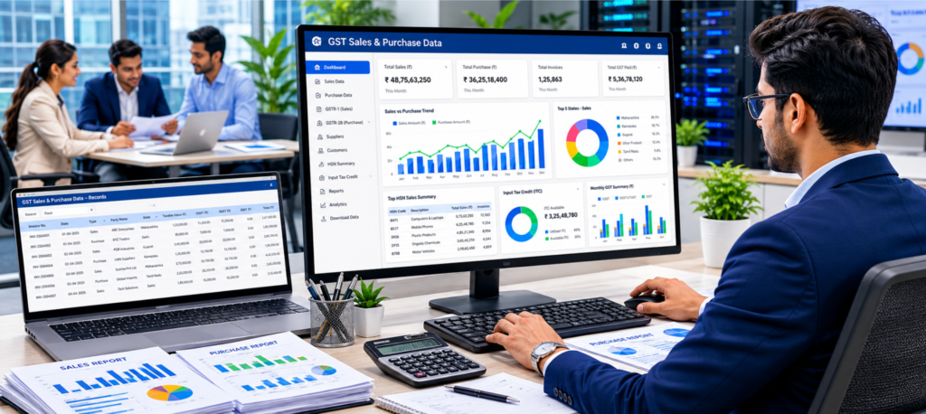Buy Gst Sales Purchase Data