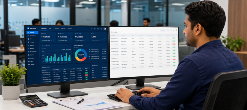 Buy Gst Sales Purchase Database