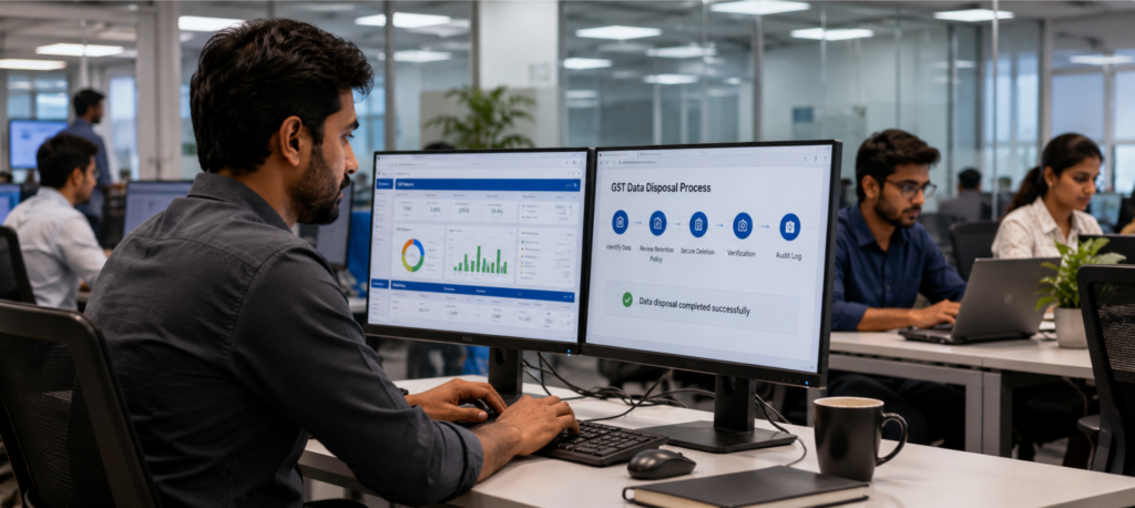 GST Data Disposal