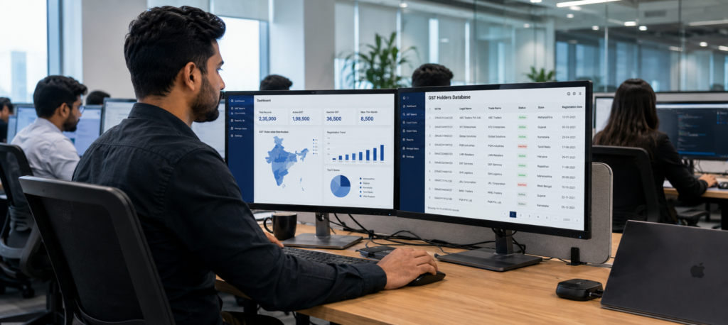 Gst Holders Database