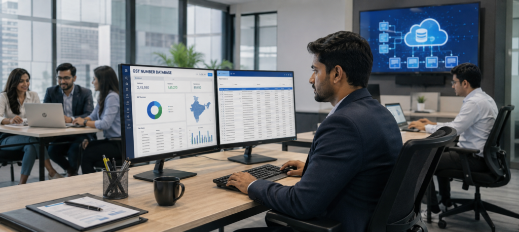 Gst Number Database