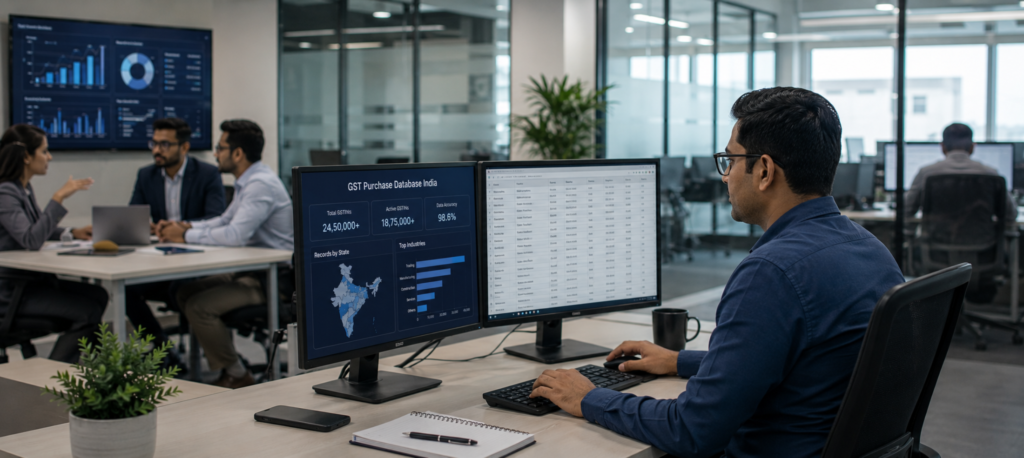 Gst Purchase Database India