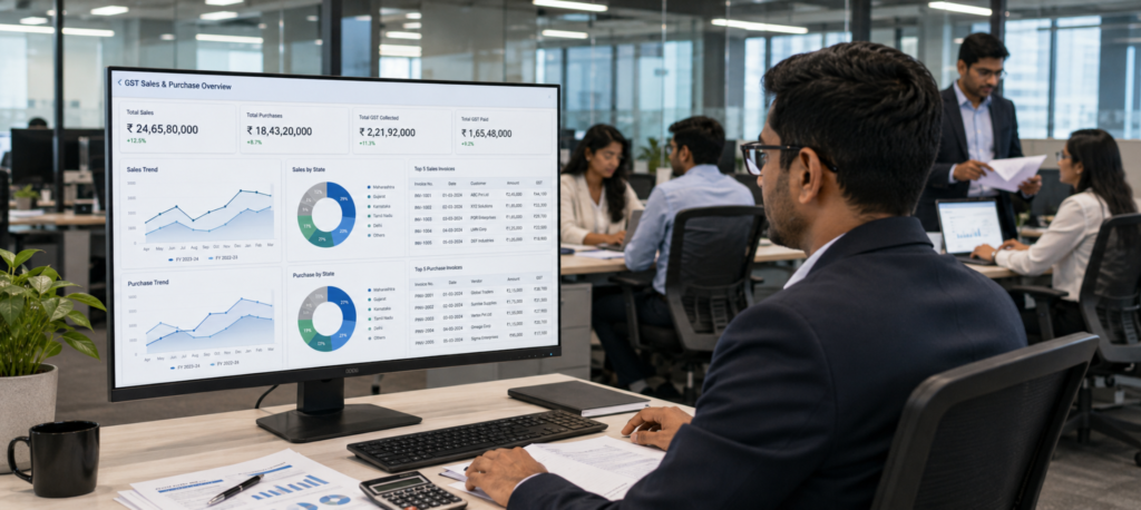 Gst Sale Purchase Data