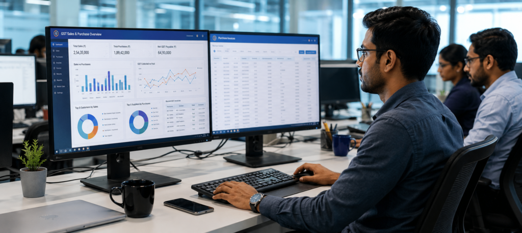 Gst Sale or Purchase Data