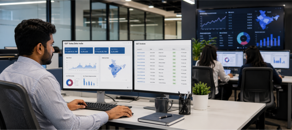 Gst Sales Data India