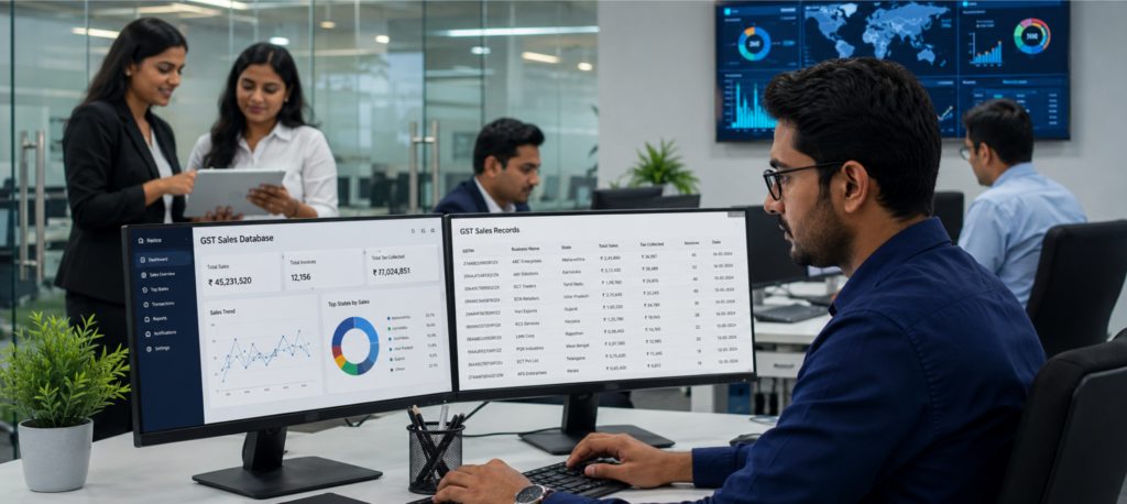 Gst Sales Database