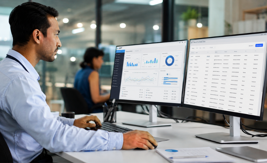 Gst Sales and Purchase Database