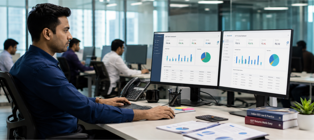Gst Sales and Purchase Database