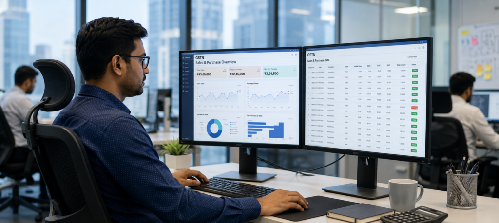 Gstn Sales Purchase Data