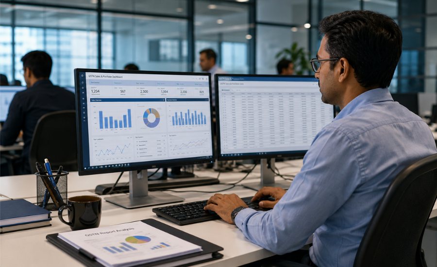 Gstn Sales and Purchase Database