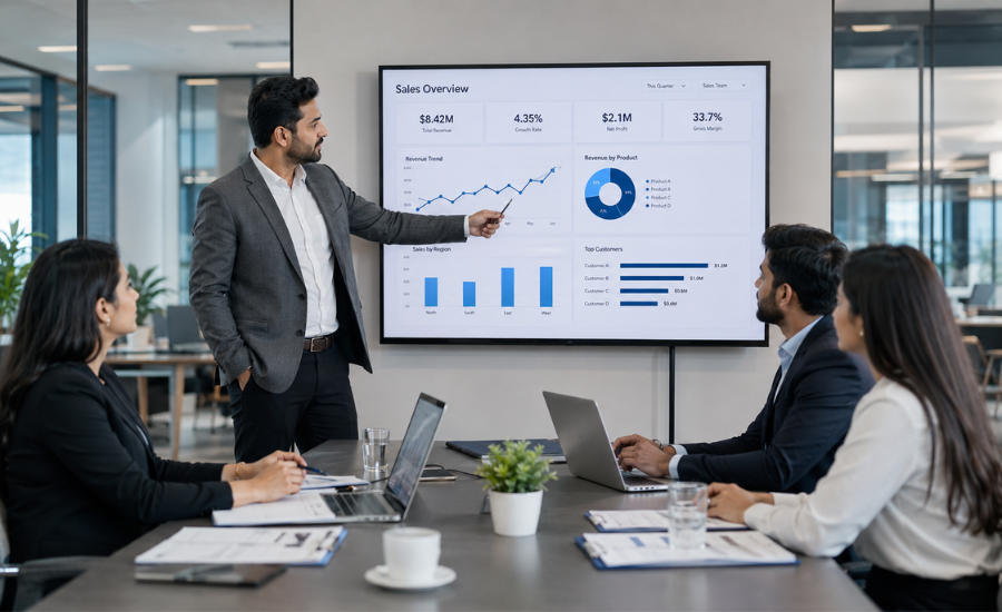 Sales Data of Company