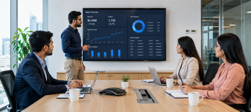 Sales Data of Company