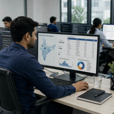 City wise Pincode Database
