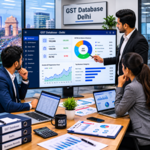 GST database Delhi