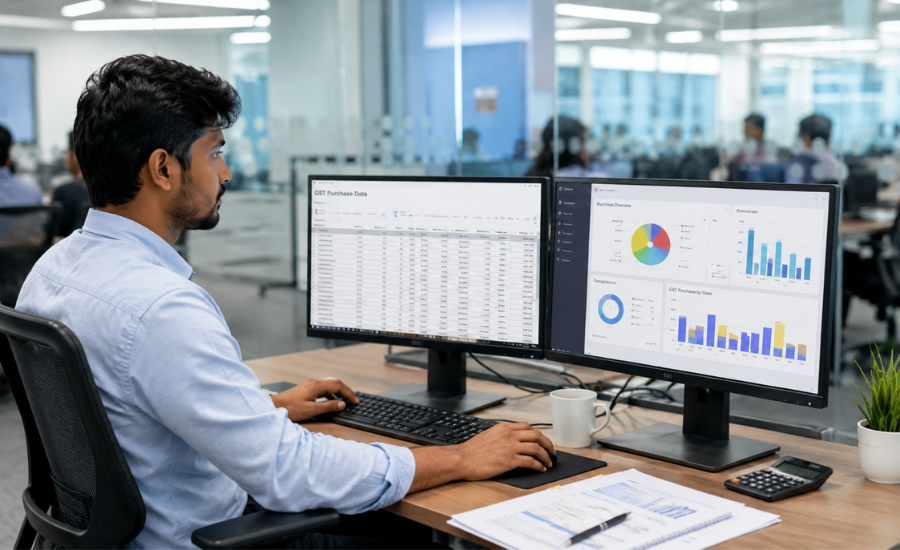 Gst Purchase Data Of Company