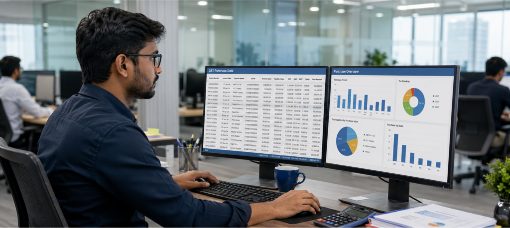 Gst Purchase Data Of Company