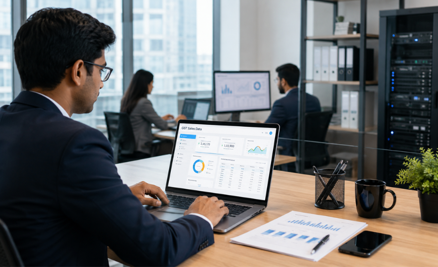 Gst Sales Data Online