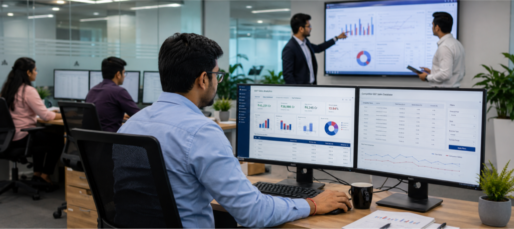 Gst Sales Database Of Competitor