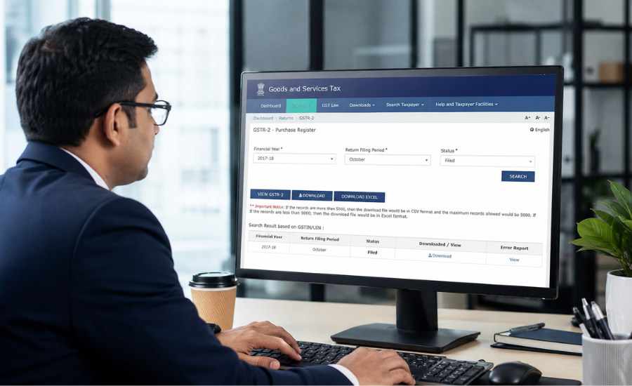 How To Download GST Purchase Bill