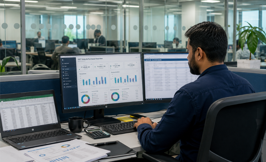 How To Find Gst Sales Purchase Data?