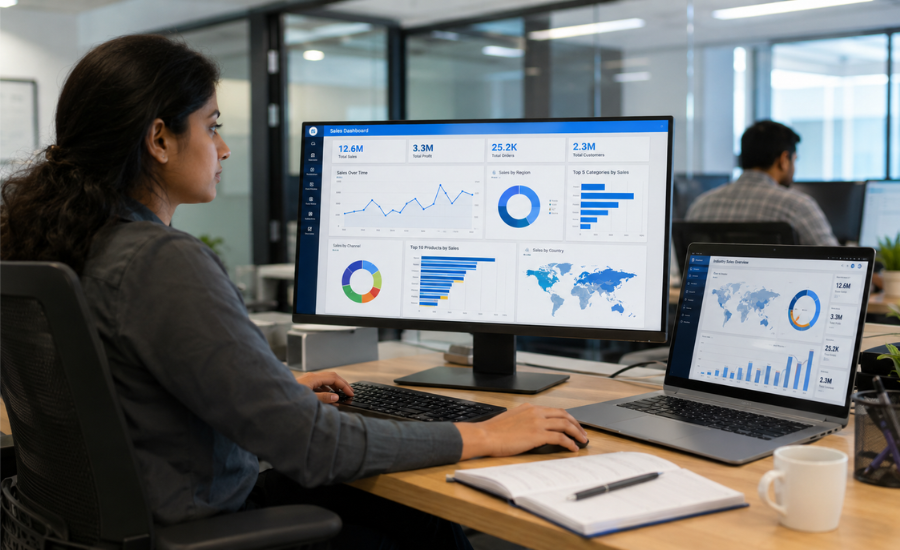 How To Find Sales Data Of A Company?