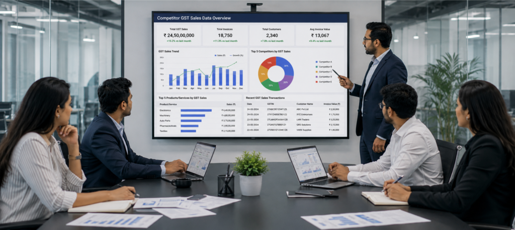 How To Get Competitor Gst Sales Data