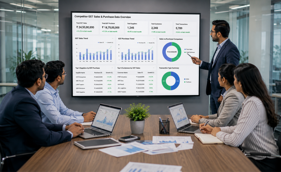 How To Get Competitor Gst Sales Purchase Data