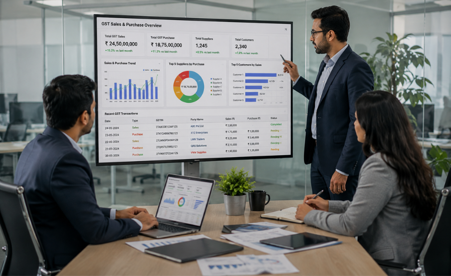 How To Get Competitor Gst Sales Purchase Database