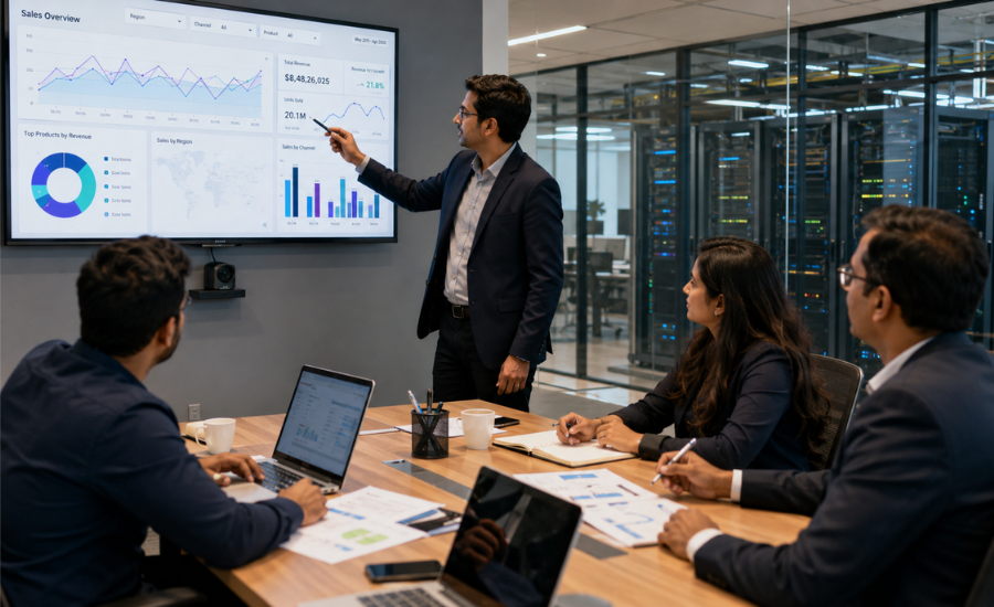 How To Get Sales Data Of a Company?