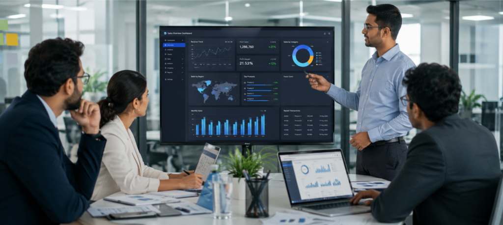 How To Get Sales Data Of a Company Using Data