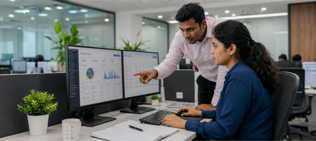 How To Search Gst Sales Database ?