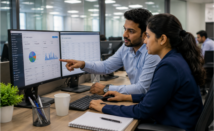 How To Search Gst Sales Purchase Database ?
