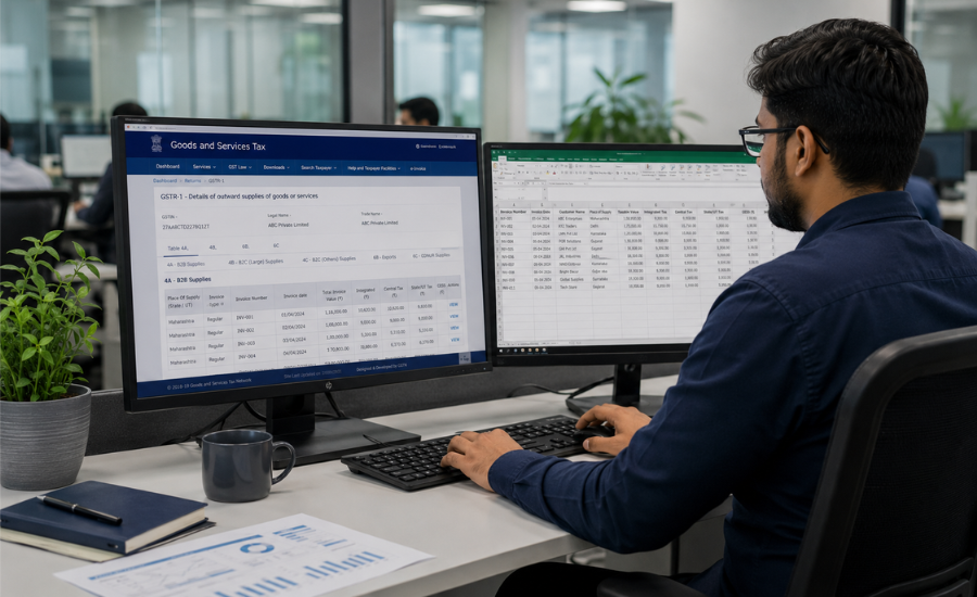How To See Sales Bill In GST Portal?