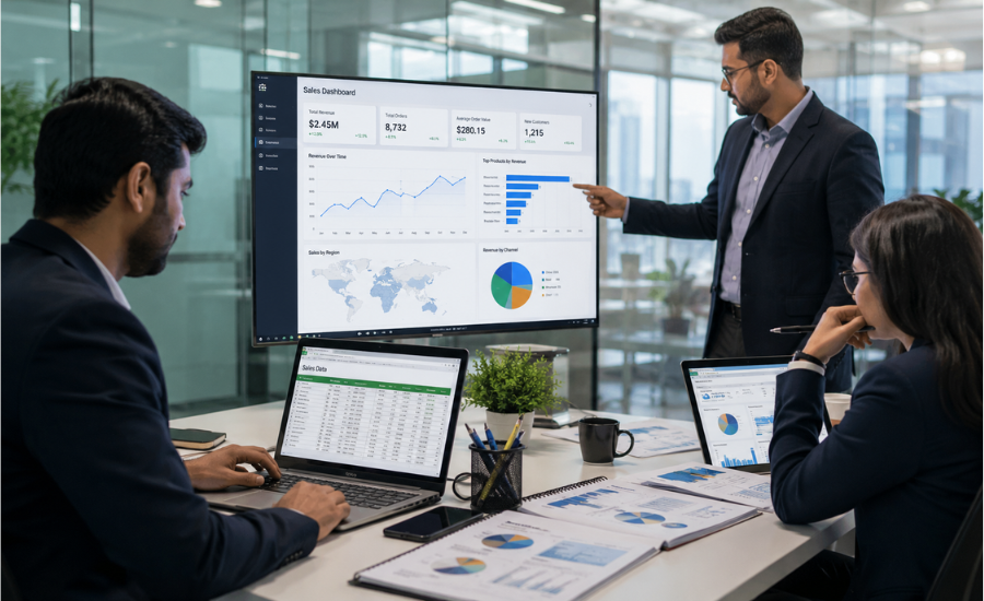 How to Get Sales Data of a Company Online
