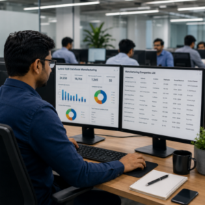 Access the Latest B2B Database Manufacturing for targeted lead generation, industrial marketing, sales prospecting, and business growth opportunities.
