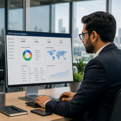 Latest Corporate CEO and Director Database