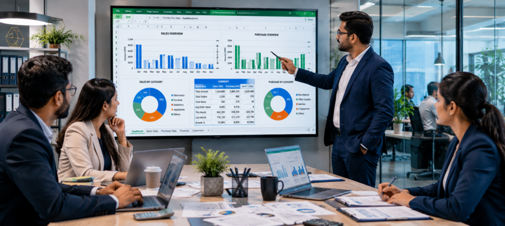 Sales Purchase Data CSV File