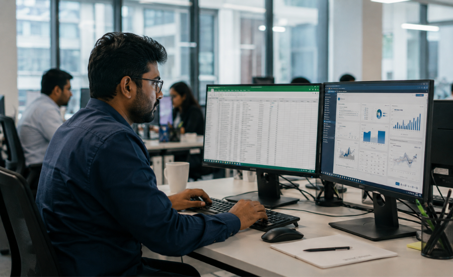 Sales Purchase Database Excel File