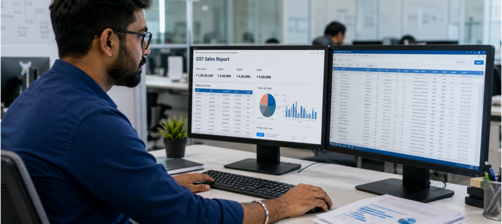 What Is The Sales Report In GST